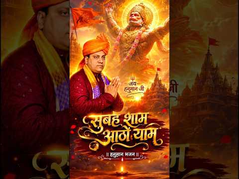 🚩 खुश होंगे हनुमान राम राम किए जा | Jai Bajrang Bali Status | Hanuman Bhajan #shorts #hanuman